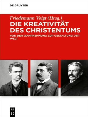 cover image of Die Kreativität des Christentums